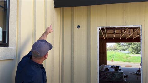 cutting hole for electrical box in hardie board siding|hardie panel siding lighting.